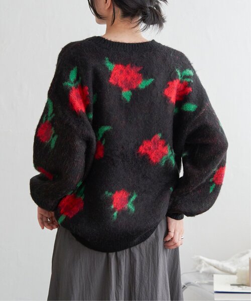 極美品【ドリス ヴァン ノッテン】22AW 花柄 ジャガード ニット セーター 極美品【ドリス ヴァン ノッテン】22AW 花柄 ジャガード ニット