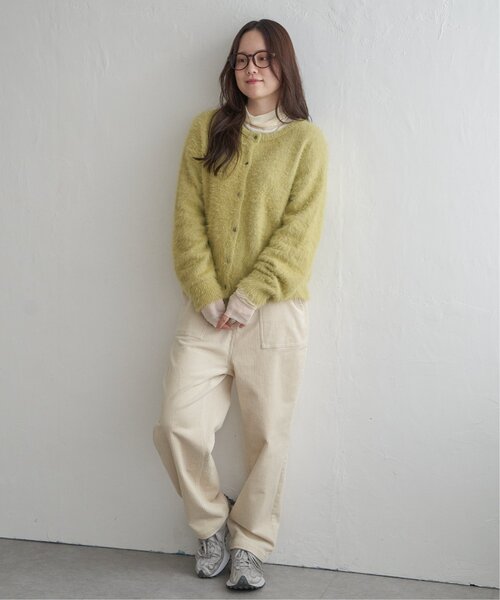 LBC（エルビーシー）の「コーデュロイゆるテーパード（その他パンツ・レディース・オフホワイト/チャコールグレー/オレンジ/ブルー・M/L）」の19枚目の写真