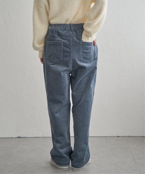 LBC（エルビーシー）の「コーデュロイゆるテーパード（その他パンツ・レディース・オフホワイト/チャコールグレー/オレンジ/ブルー・M/L）」の12枚目の写真