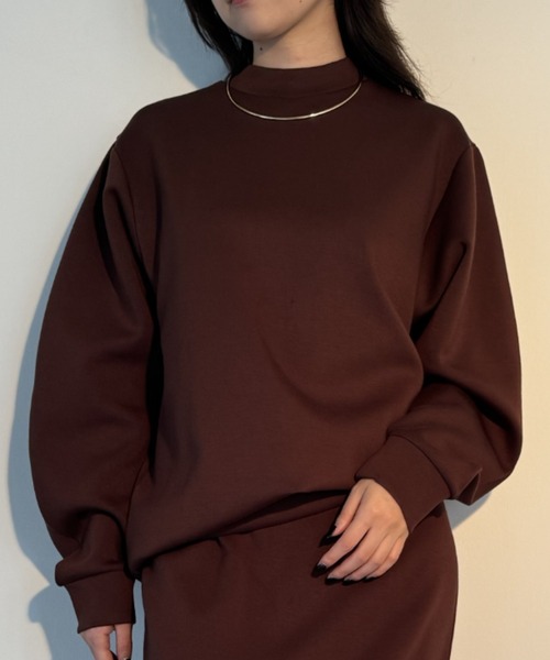 トレーナー スウェット VOLUME SLEEVE SWEAT PULLOVER / ボリュームスリーブスウェットプルオーバー レディース kiehtova トレーナー スウェット 「kiehtova」VOLUME SLEEVE