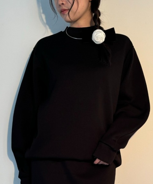 トレーナー スウェット 「kiehtova」VOLUME SLEEVE SWEAT/ボリューム スリーブ スウェット レディース kiehtova トレーナー スウェット 「kiehtova」VOLUME SLEEVE