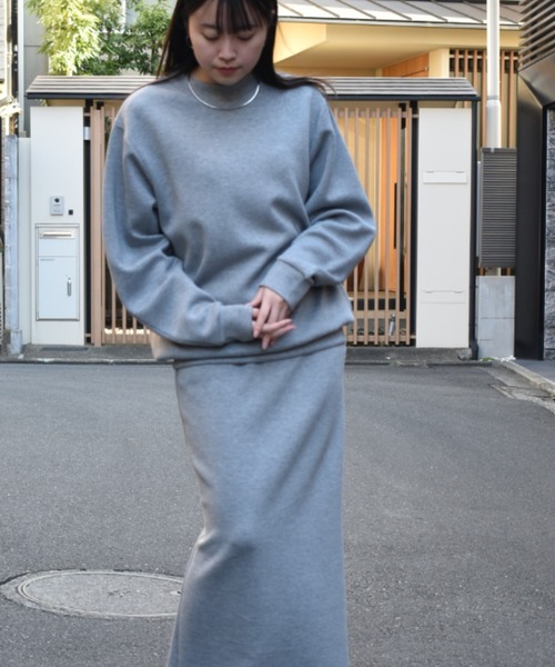 kiehtova（キエトヴァ）の「【kiehtova】VOLUME SLEEVE SWEAT/ボリューム スリーブ スウェット（スウェット・レディース・ブラウン/ブラック/グレー・FREE）」の22枚目の写真