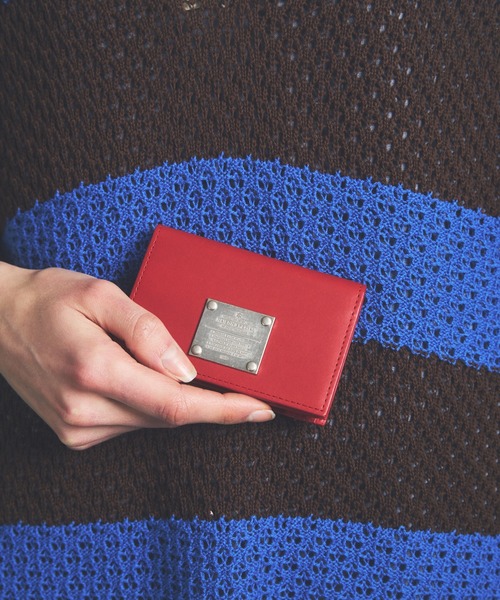 UNISEX》Metal Plate Card Case/メタルプレートカードケース【MAISON