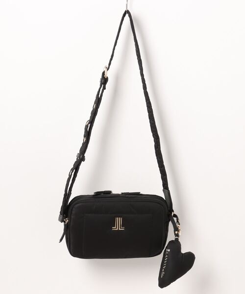 LANVIN en Bleu（ランバンオンブルー）の「パッフィー ショルダーバッグ（ショルダーバッグ・レディース・ネイビー/ピンク/ブラック・FREE）」の2枚目の写真
