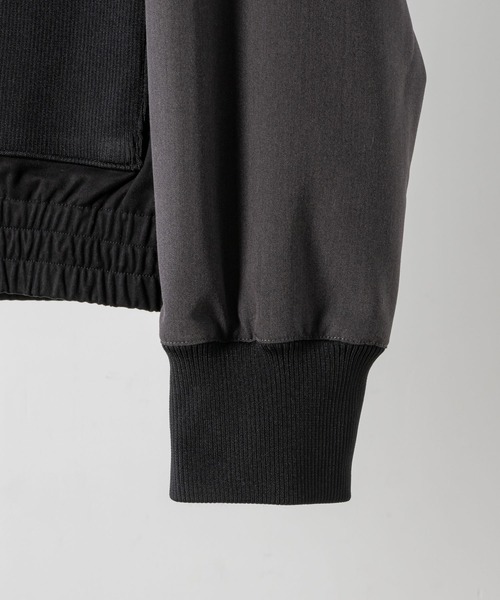 INTER FACTORY（インターファクトリー）の「DAIKI - 切替スエードブルゾン / Switching Suede Blouson - made in INTER FACTORY（ブルゾン・メンズ・ブラック/ブラウン・LARGE/MEDIUM/SMALL）」の8枚目の写真