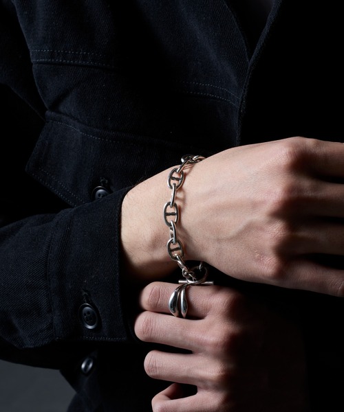 MAISON CLUB（メゾンクラブ）の「【MAISON CLUB】Anchor Chain Bracelet  /Silver925/アンカーチェーンブレスレット シルバー925 KUN（ブレスレット・メンズ・シルバー・FREE）」の3枚目の写真