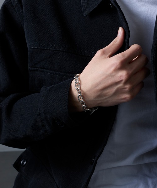 MAISON CLUB（メゾンクラブ）の「【MAISON CLUB】Anchor Chain Bracelet  /Silver925/アンカーチェーンブレスレット シルバー925 KUN（ブレスレット・メンズ・シルバー・FREE）」の7枚目の写真