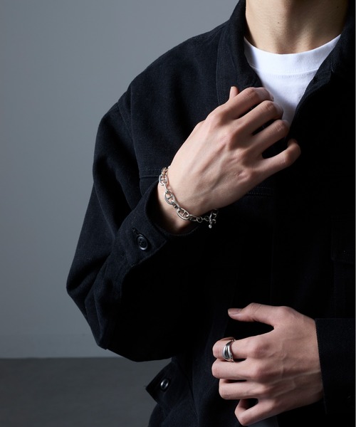 MAISON CLUB（メゾンクラブ）の「【MAISON CLUB】Anchor Chain Bracelet  /Silver925/アンカーチェーンブレスレット シルバー925 KUN（ブレスレット・メンズ・シルバー・FREE）」の6枚目の写真
