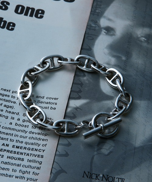 MAISON CLUB（メゾンクラブ）の「【MAISON CLUB】Anchor Chain Bracelet  /Silver925/アンカーチェーンブレスレット シルバー925 KUN（ブレスレット・メンズ・シルバー・FREE）」の9枚目の写真