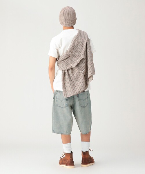 UNIVERSAL OVERALL(ユニバーサルオーバーオール)の「【別注】UNIVERSAL OVERALL / ロゴTシャツ(Tシャツ/カットソー・メンズ・ブラック/ホワイト/ネイビー・SMALL/MEDIUM/LARGE/X-LARGE)」の13枚目の写真