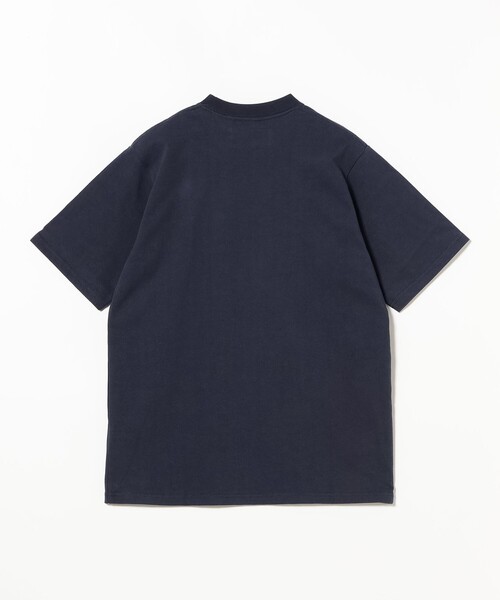 UNIVERSAL OVERALL(ユニバーサルオーバーオール)の「【別注】UNIVERSAL OVERALL / ロゴTシャツ(Tシャツ/カットソー・メンズ・ブラック/ホワイト/ネイビー・SMALL/MEDIUM/LARGE/X-LARGE)」の10枚目の写真