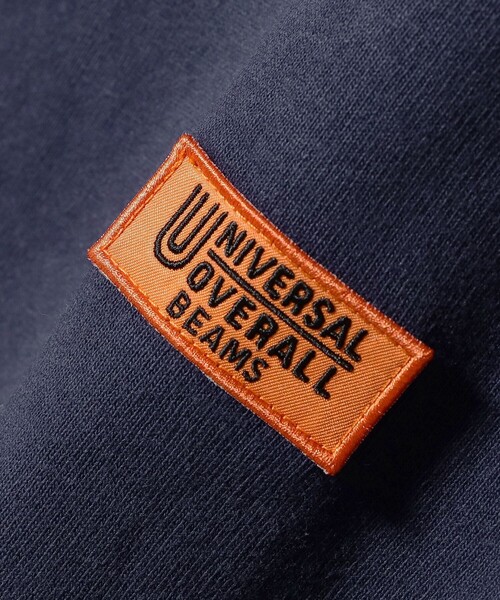 UNIVERSAL OVERALL(ユニバーサルオーバーオール)の「【別注】UNIVERSAL OVERALL / ロゴTシャツ(Tシャツ/カットソー・メンズ・ブラック/ホワイト/ネイビー・SMALL/MEDIUM/LARGE/X-LARGE)」の11枚目の写真