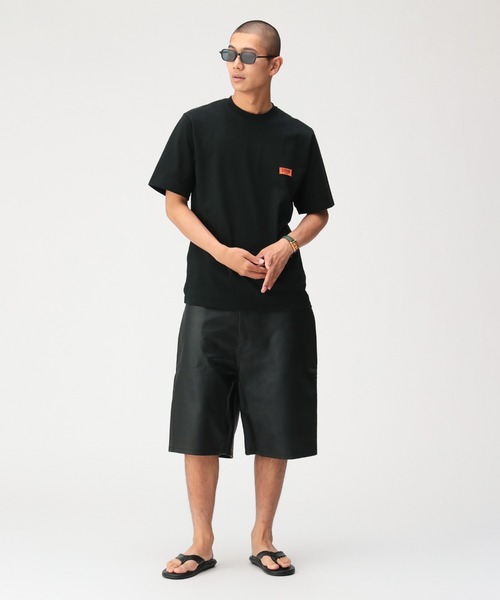 UNIVERSAL OVERALL(ユニバーサルオーバーオール)の「【別注】UNIVERSAL OVERALL / ロゴTシャツ(Tシャツ/カットソー・メンズ・ブラック/ホワイト/ネイビー・SMALL/MEDIUM/LARGE/X-LARGE)」の18枚目の写真