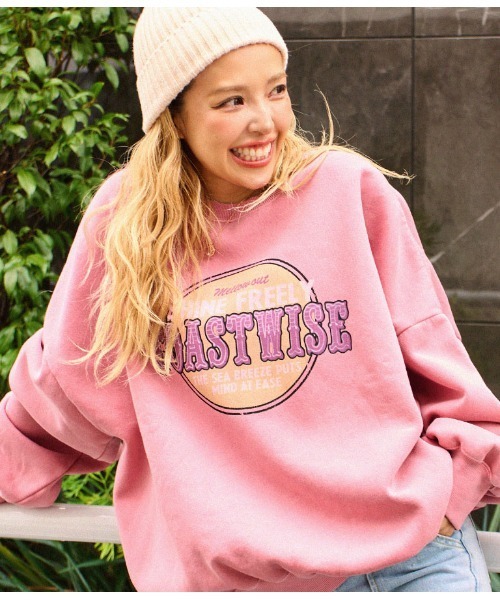 anap mimpi（アナップミンピ）の「裏起毛 ピグメント ヴィンテージ風