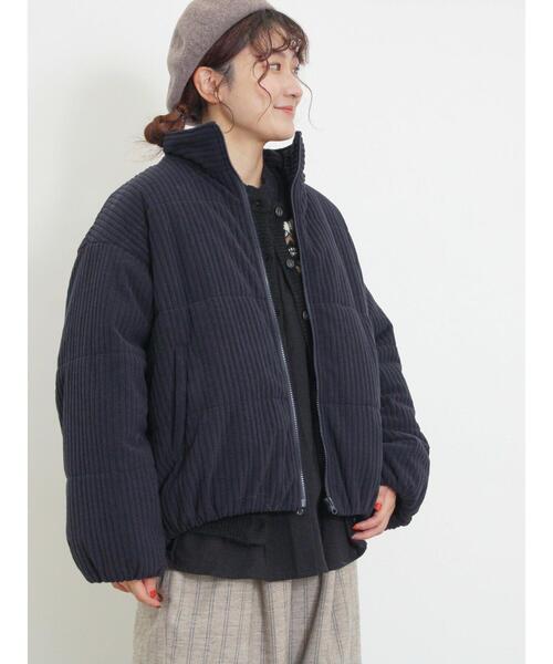 Samansa Mos2（サマンサ モスモス）の「コーデュロイ中綿ブルゾン（ブルゾン・レディース・ベージュ/ネイビー/モカ/カーキ・F）」の17枚目の写真