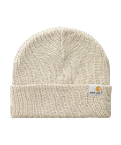Carhartt WIP（カーハートダブリューアイピー）の「CARHARTT WIP STRATUS HAT LOW I025741（ニットキャップ/ビーニー・メンズ・ベージュ/バーガンディー/ブラック/オリーブ・ONE SIZE）」の3枚目の写真