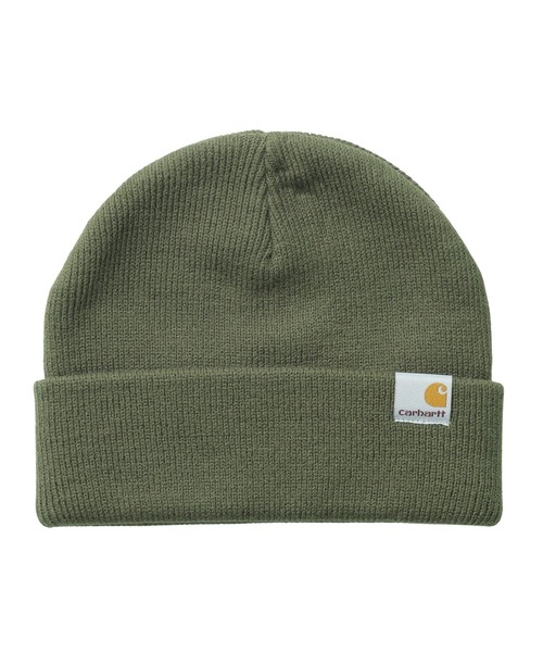Carhartt WIP（カーハートダブリューアイピー）の「CARHARTT WIP STRATUS HAT LOW I025741（ニットキャップ/ビーニー・メンズ・ベージュ/バーガンディー/ブラック/オリーブ・ONE SIZE）」の6枚目の写真