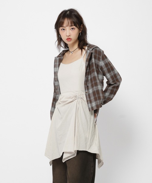 3.3 Field Trip （3.3フィールドトリップ）の「3.3 Field Trip／イレヘムキャミワンピース（ワンピース・レディース・ブラック/ホワイト・FREE）」の3枚目の写真