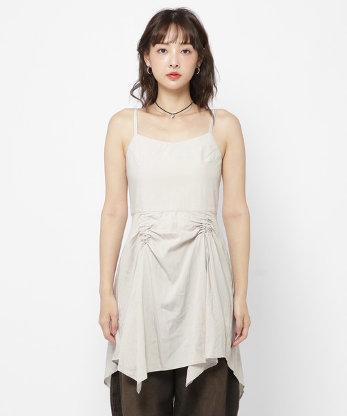 3.3 Field Trip （3.3フィールドトリップ）の「3.3 Field Trip／イレヘムキャミワンピース（ワンピース・レディース・ブラック/ホワイト・FREE）」の19枚目の写真