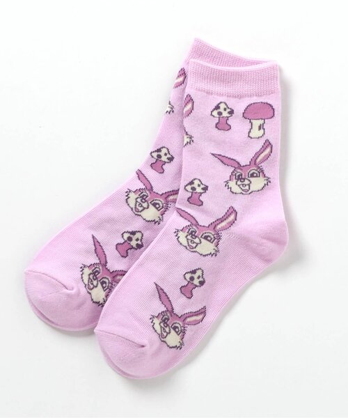 BREEZE（ブリーズ）の「GIRLSバリエーション総柄ソックス（ソックス/靴下・キッズ・ネイビー/レッド/ピンク/クリーム・15 /18/21）」の8枚目の写真