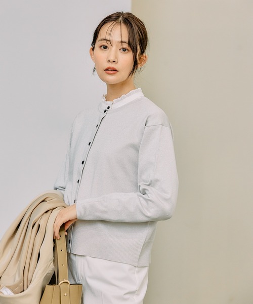 《やよいです》❤️着やすい❤️【スカラー】カーディガン(*_*) スッキレイクルーカーディガン長袖/253157 | [公式]グローバルワーク