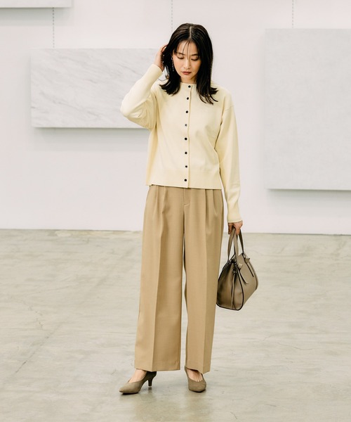 《やよいです》❤️着やすい❤️【スカラー】カーディガン(*_*) セール】スッキレイクルーカーディガン長袖/253157（カーディガン