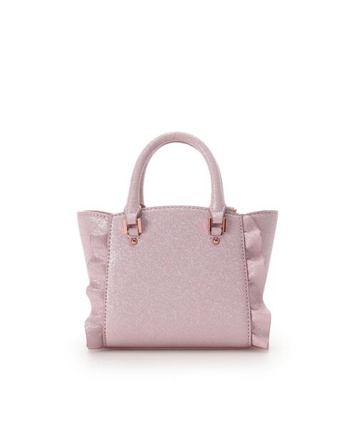 SAMANTHAVEGA(サマンサベガ)の「■オンラインショップ&一部店舗限定■パールラメマイクロミニフラッター(ショルダーバッグ・レディース・ピンク/ホワイト・FREE)」の12枚目の写真