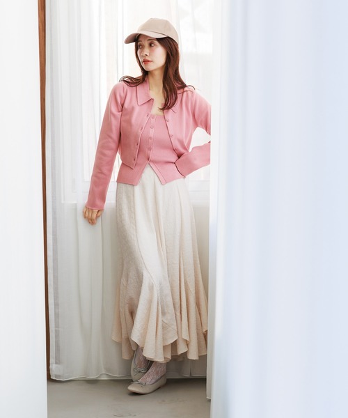 mysty woman(ミスティウーマン)の「サテンキャップ 288550(キャップ・レディース・ベージュ/ブラック/チャコールグレー・FREE)」の5枚目の写真