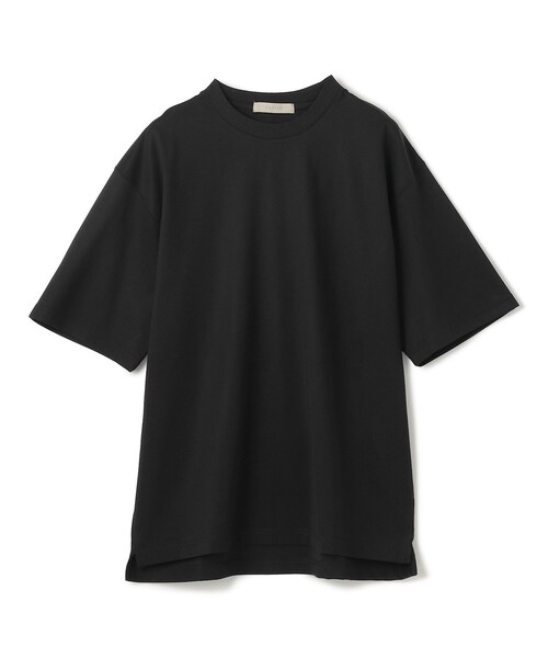 UNFILO(アンフィーロ)の「【男女兼用】スマート ストレッチ ワイドTEE(Tシャツ/カットソー・メンズ・ホワイト系/グレー系/ネイビー系/ライトグリーン系/ピンク系1/ブラック系/グレー系1/ピンク系/ブラック系1/ライトグリーン系1・X-LARGE/LARGE/SMALL/MEDIUM)」の3枚目の写真