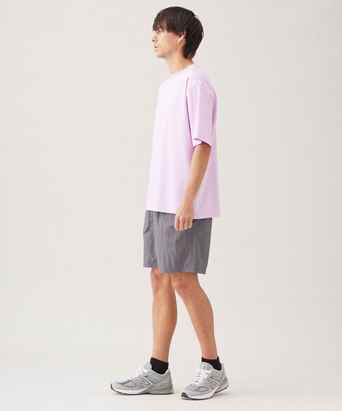 UNFILO(アンフィーロ)の「【男女兼用】スマート ストレッチ ワイドTEE(Tシャツ/カットソー・メンズ・ホワイト系/グレー系/ネイビー系/ライトグリーン系/ピンク系1/ブラック系/グレー系1/ピンク系/ブラック系1/ライトグリーン系1・X-LARGE/LARGE/SMALL/MEDIUM)」の13枚目の写真