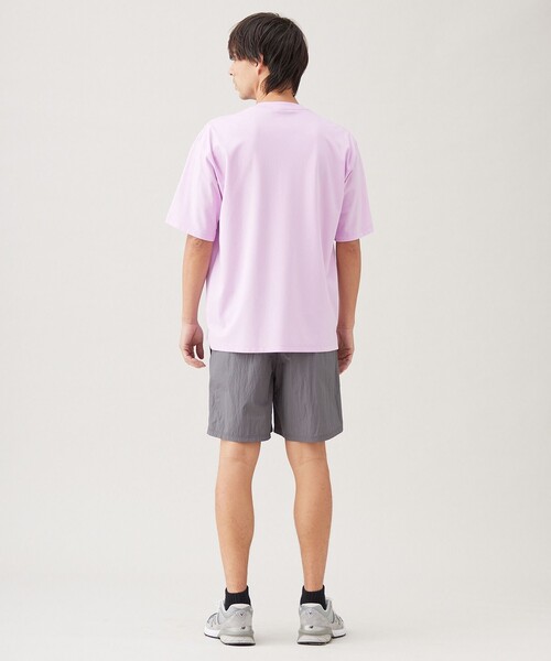 UNFILO(アンフィーロ)の「【男女兼用】スマート ストレッチ ワイドTEE(Tシャツ/カットソー・メンズ・ホワイト系/グレー系/ネイビー系/ライトグリーン系/ピンク系1/ブラック系/グレー系1/ピンク系/ブラック系1/ライトグリーン系1・X-LARGE/LARGE/SMALL/MEDIUM)」の14枚目の写真