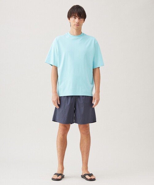 UNFILO(アンフィーロ)の「【男女兼用】スマート ストレッチ ワイドTEE(Tシャツ/カットソー・メンズ・ホワイト系/グレー系/ネイビー系/ライトグリーン系/ピンク系1/ブラック系/グレー系1/ピンク系/ブラック系1/ライトグリーン系1・X-LARGE/LARGE/SMALL/MEDIUM)」の15枚目の写真