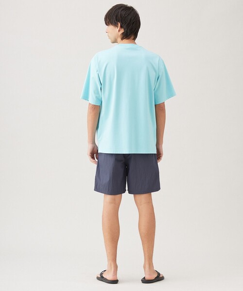 UNFILO(アンフィーロ)の「【男女兼用】スマート ストレッチ ワイドTEE(Tシャツ/カットソー・メンズ・ホワイト系/グレー系/ネイビー系/ライトグリーン系/ピンク系1/ブラック系/グレー系1/ピンク系/ブラック系1/ライトグリーン系1・X-LARGE/LARGE/SMALL/MEDIUM)」の17枚目の写真