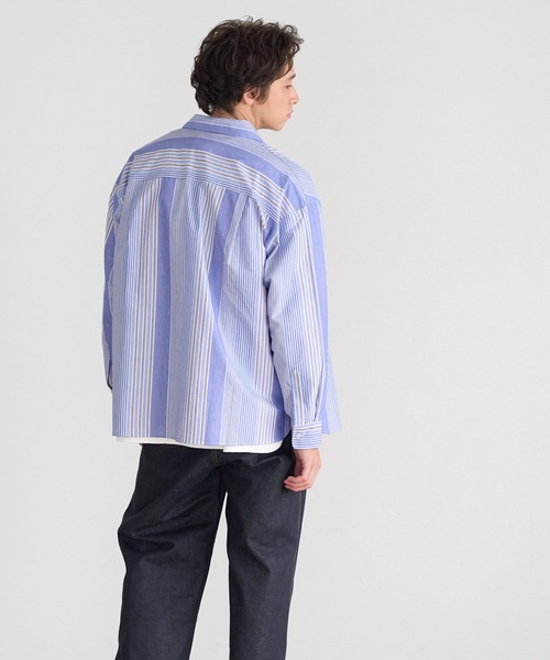 coca(coca)(コカ)の「コットンオックスリラックスシャツ(シャツ/ブラウス・メンズ・B/A・M/XL/L)」の3枚目の写真