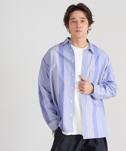 coca(coca)(コカ)の「コットンオックスリラックスシャツ(シャツ/ブラウス・メンズ・B/A・M/XL/L)」の6枚目の写真
