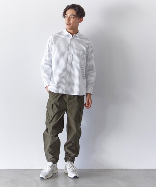 coca(coca)(コカ)の「コットンオックスリラックスシャツ(シャツ/ブラウス・メンズ・B/A・M/XL/L)」の8枚目の写真