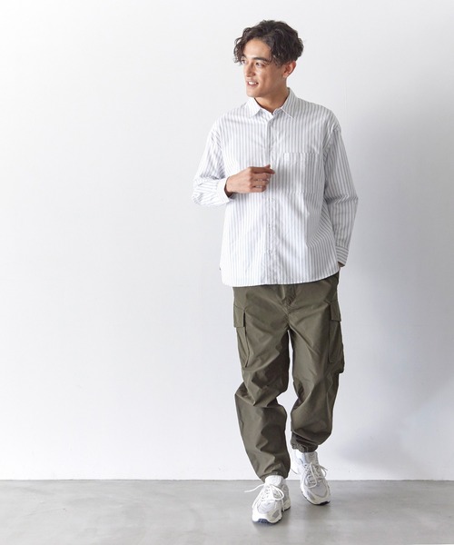 coca(coca)(コカ)の「コットンオックスリラックスシャツ(シャツ/ブラウス・メンズ・B/A・M/XL/L)」の12枚目の写真