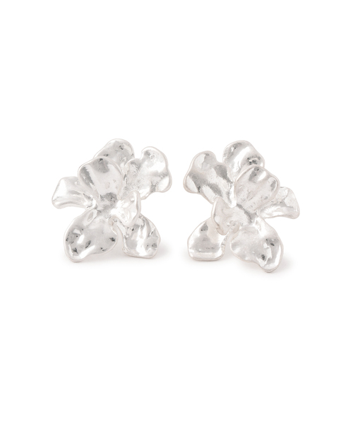 VIS（ビス）の「メタルフラワー×パールイヤリング（イヤリング・レディース・シルバー/ゴールド・FREE）」の6枚目の写真