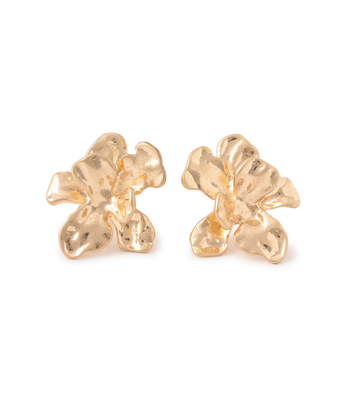 VIS（ビス）の「メタルフラワー×パールイヤリング（イヤリング・レディース・シルバー/ゴールド・FREE）」の7枚目の写真