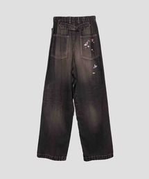 Maison MIHARA YASUHIRO ステッカー柄デニム 黒 46サイズ 新品未使用 Maison MIHARA YASUHIRO メゾンミハラヤスヒロ