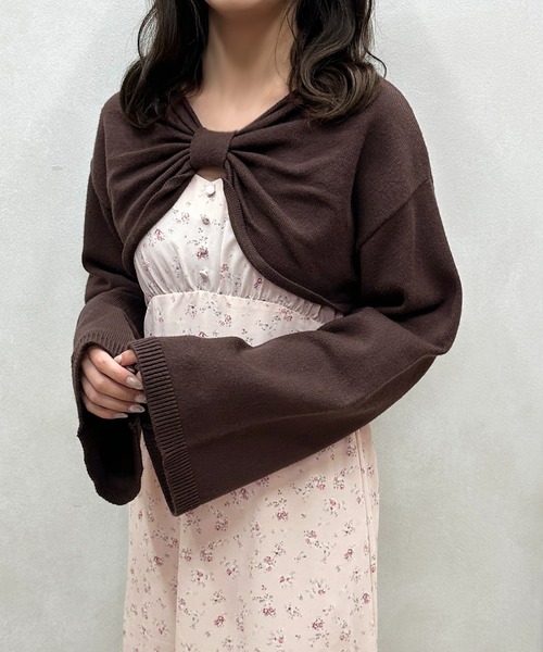 apres jour(アプレジュール)の「小花柄キャミワンピース(ワンピース・レディース・ブラック/ピンク/ブラウン系その他・X-LARGE/フリー)」の20枚目の写真