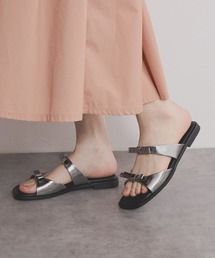 NICAL | 【本革】【NICAL】ダブルリボンミュールサンダル/554203(サンダル)