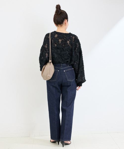 B.C STOCK(ベーセーストック)の「スムース巾着BAG(ショルダーバッグ・レディース・ブラック/ウッド/キャメル・FREE)」の12枚目の写真