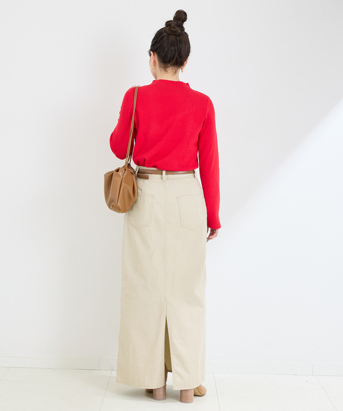 B.C STOCK(ベーセーストック)の「スムース巾着BAG(ショルダーバッグ・レディース・ブラック/ウッド/キャメル・FREE)」の16枚目の写真