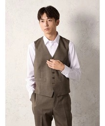 メンズのスーツベスト（ブラウン/茶色系）ファッション通販 - ZOZOTOWN