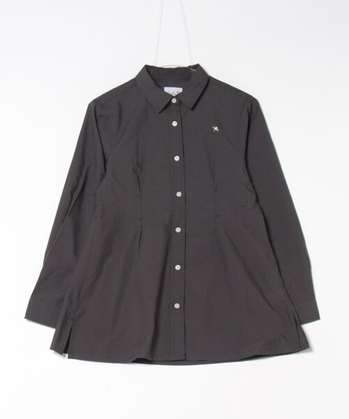 Arnold Palmer（アーノルドパーマー）の「EVERY DAY イージーケア ウエストタック シャツチュニック（シャツワンピース・レディース・チャコールグレー/コーラル/ホワイト・M/L/S）」の20枚目の写真