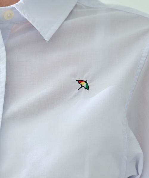 Arnold Palmer（アーノルドパーマー）の「EVERY DAY イージーケア ウエストタック シャツチュニック（シャツワンピース・レディース・チャコールグレー/コーラル/ホワイト・M/L/S）」の16枚目の写真