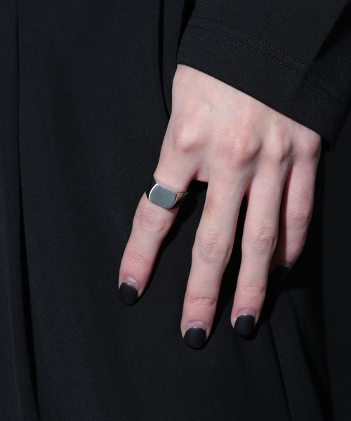 HARE（ハレ）の「【MADE IN JAPAN】SIGNET-RING(HARE)（リング・メンズ・シルバー・FREE）」の2枚目の写真