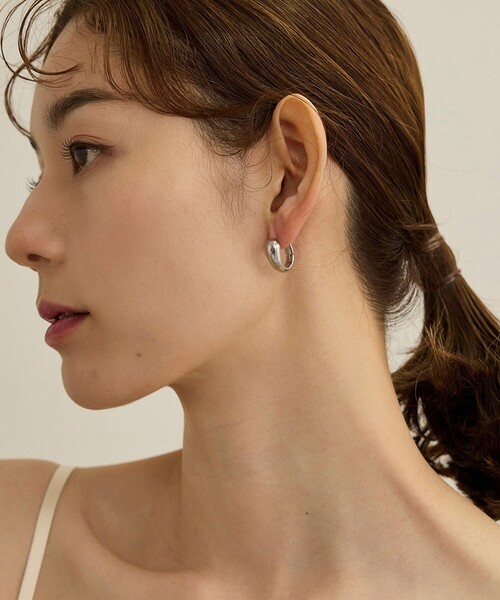 ROPE'（ロペ）の「2WAYムアリングモチーフピアス（ピアス（両耳用）・レディース・ゴールド/シルバー・FREE）」の3枚目の写真