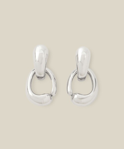 ROPE'（ロペ）の「2WAYムアリングモチーフピアス（ピアス（両耳用）・レディース・ゴールド/シルバー・FREE）」の9枚目の写真